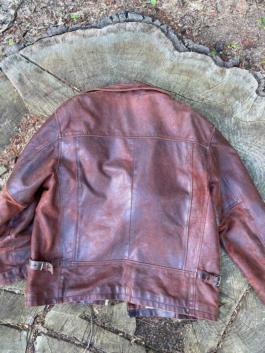 Вінтажна куртка авіатор 90х Paramount leather aviator jacket