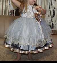 Нарядное детское платье Lindissima для девочки 2-4 года