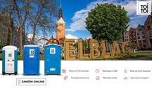 Toaleta przenośna TOI TOI wynajem toalety serwis toalet wc na budowę