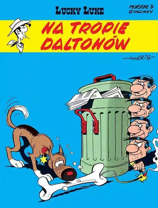 Lucky Luke. Tom 17. Na Tropie Daltonów René Goscinny, Morris