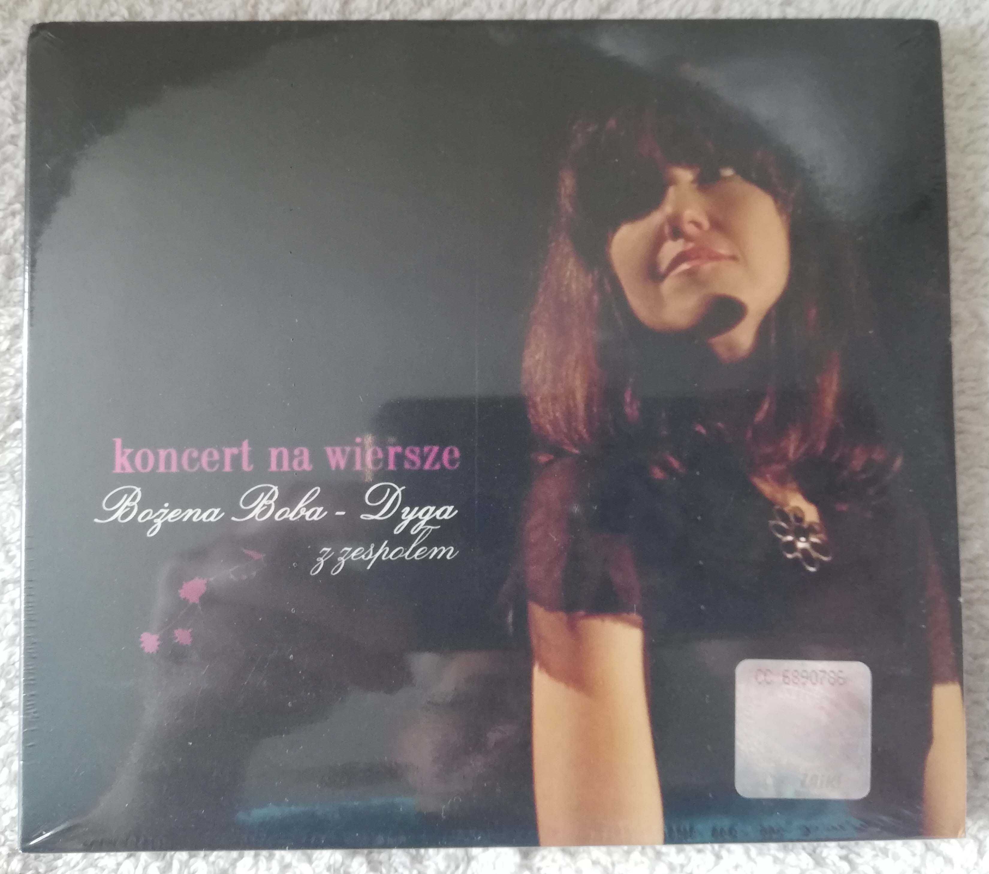 CD: Koncert na wiersze. B Boba-Dyga z zespołem. zafoliowana fabrycznie