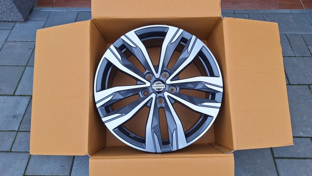 Nowe Alufelgi 5x114,3 R18 Nissan Qashqai Juke X-TRAIL Renault Megane
