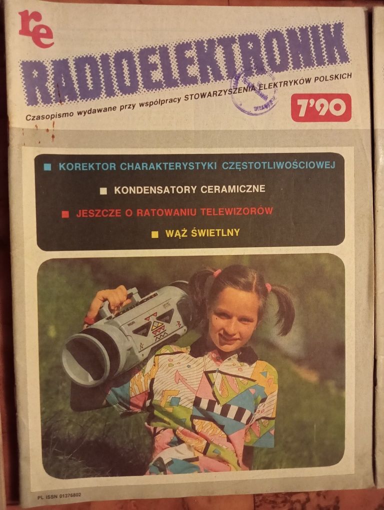 Miesięcznik Radioelektronik 1;2;3;5;7;8/90