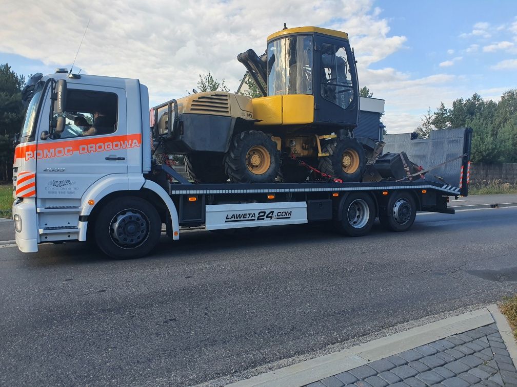 Transport Zwyżki Maszyn Budowlanych Rolniczych Wózków Pomoc Drogowa