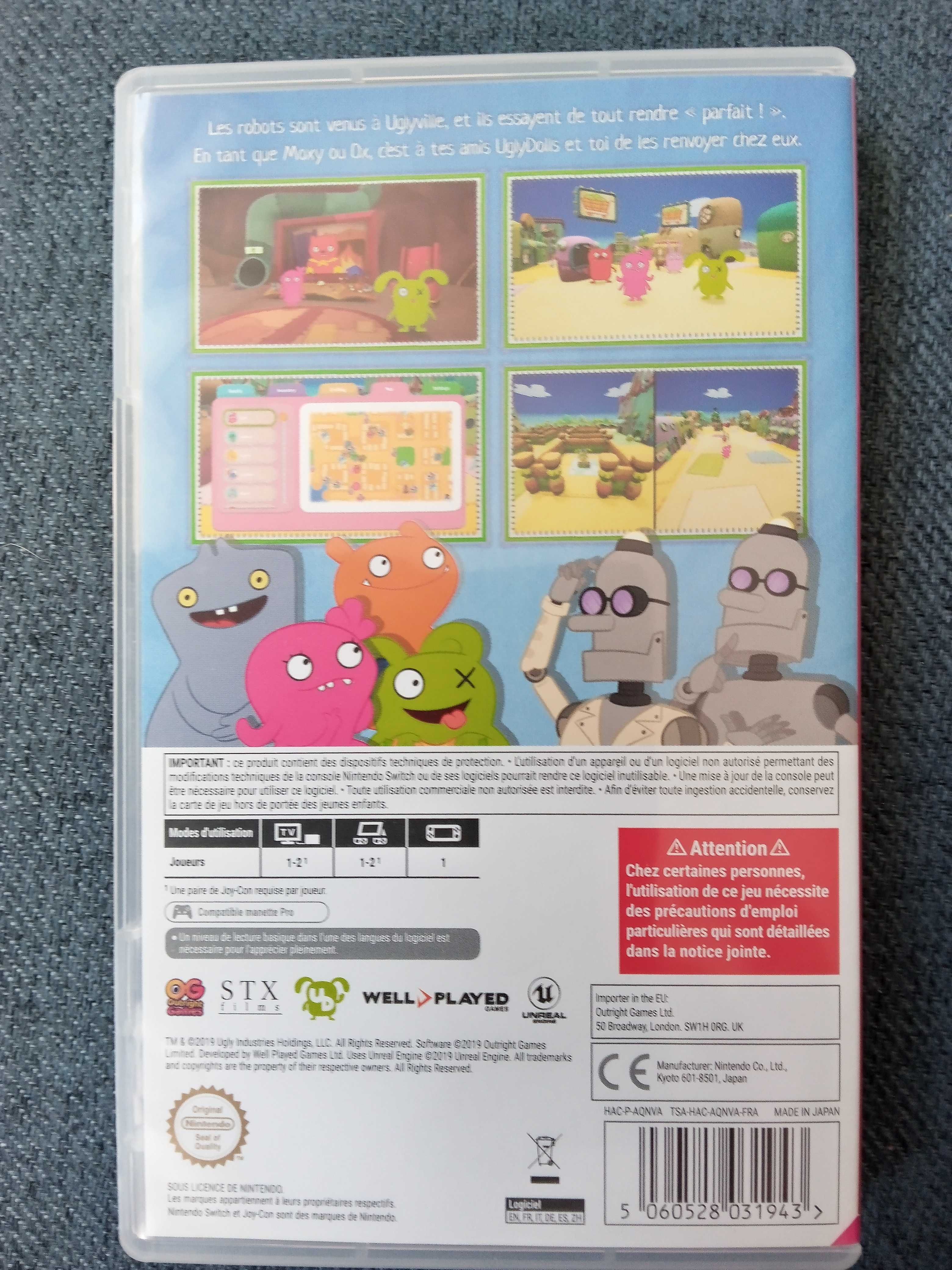 Nintendo Switch Uglydolls