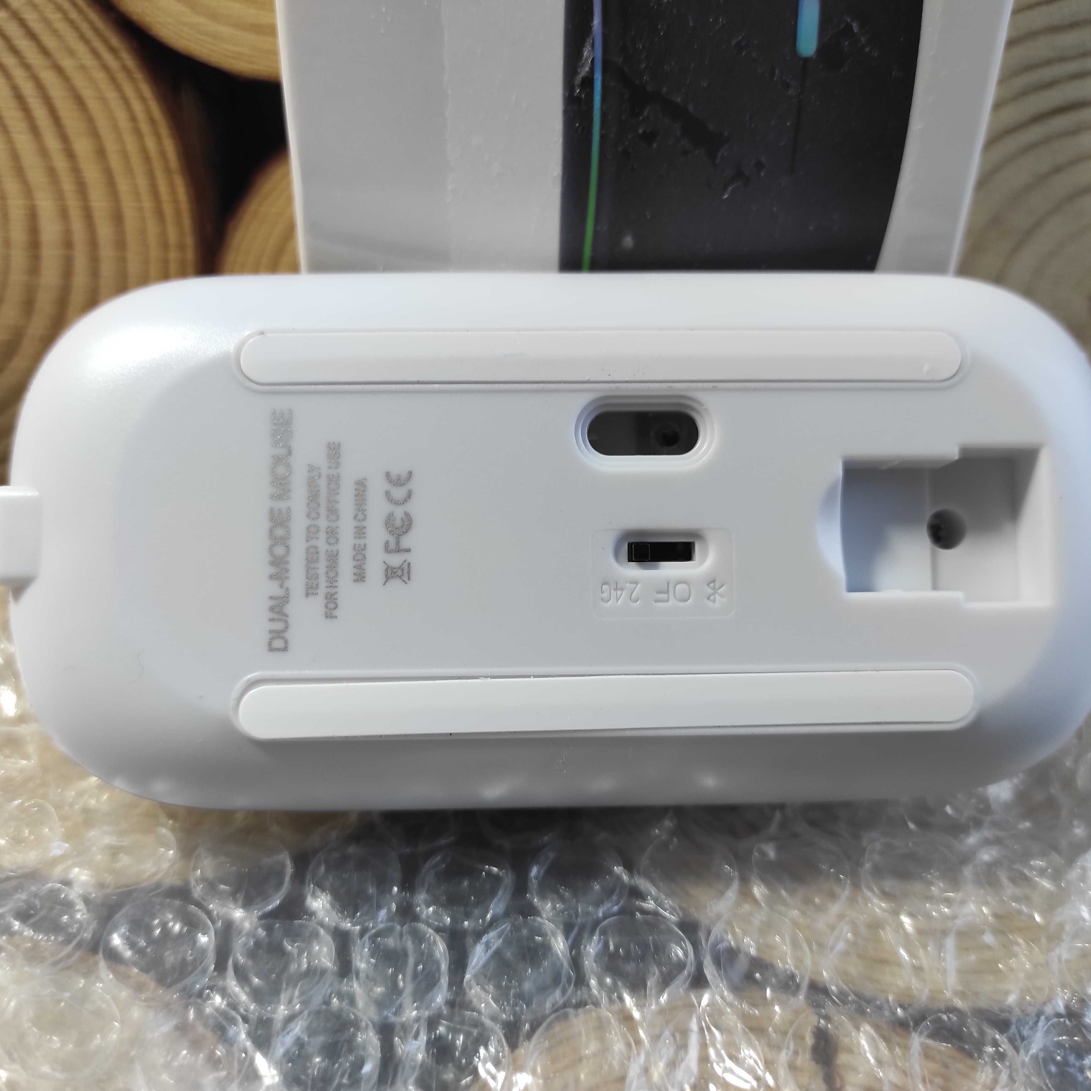 Myszka Bezprzewodowa dual-mode do Laptopa MacBook z adapterem USB C