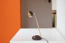 Teleskopowa lampa biurkowa Niemcy lata 70 vintage Eichhoff Works