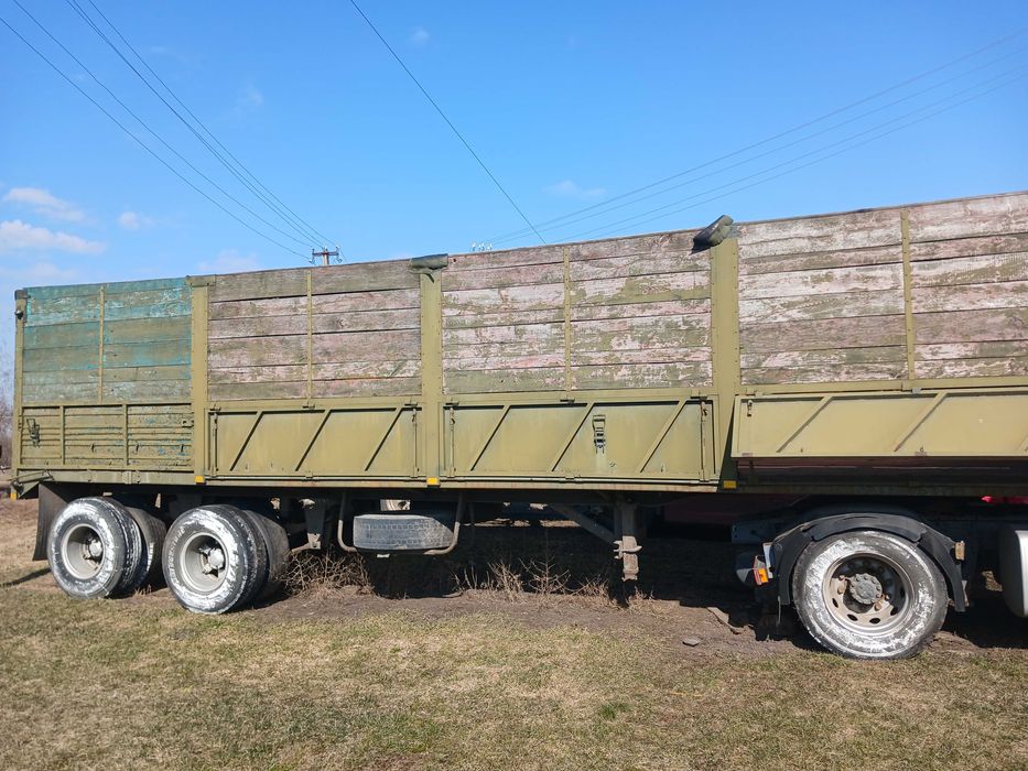 Напівпричіп зерновоз маз 9397