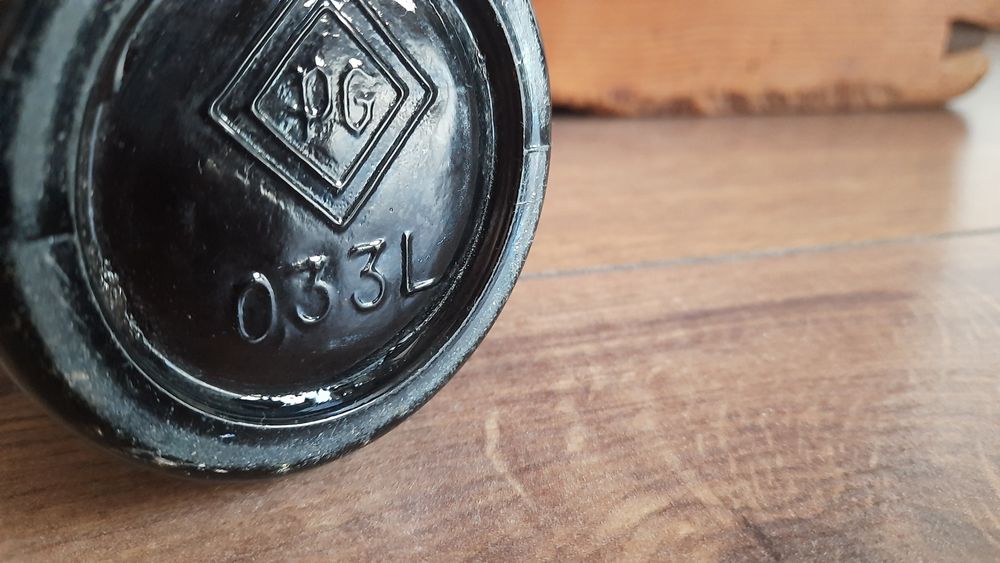 stara butelka piwo browar Mycielskich Braurei Gutenbrunn Posen