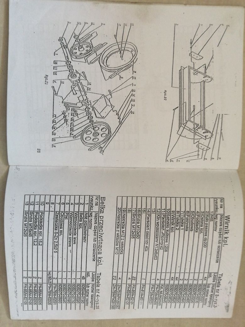 Instrukcja rozdrabniacz słomy Bizon Super Z056