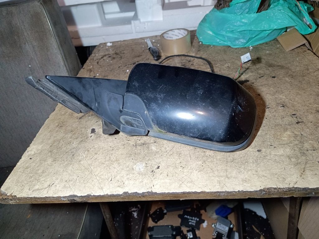 Lusterko lewe BMW E46 oryginał 3pin czarne