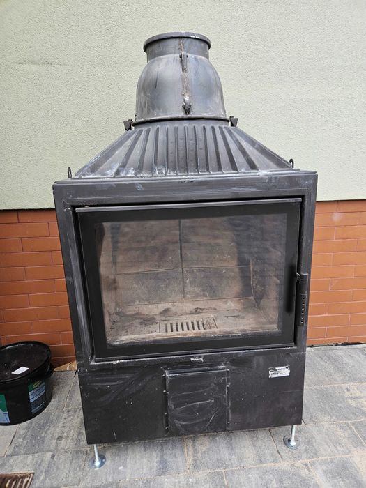 kominek na drewno firma Sparthem niemiecka/szamot