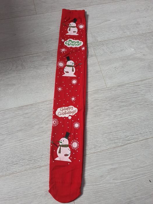 Zakolanówki świąteczne