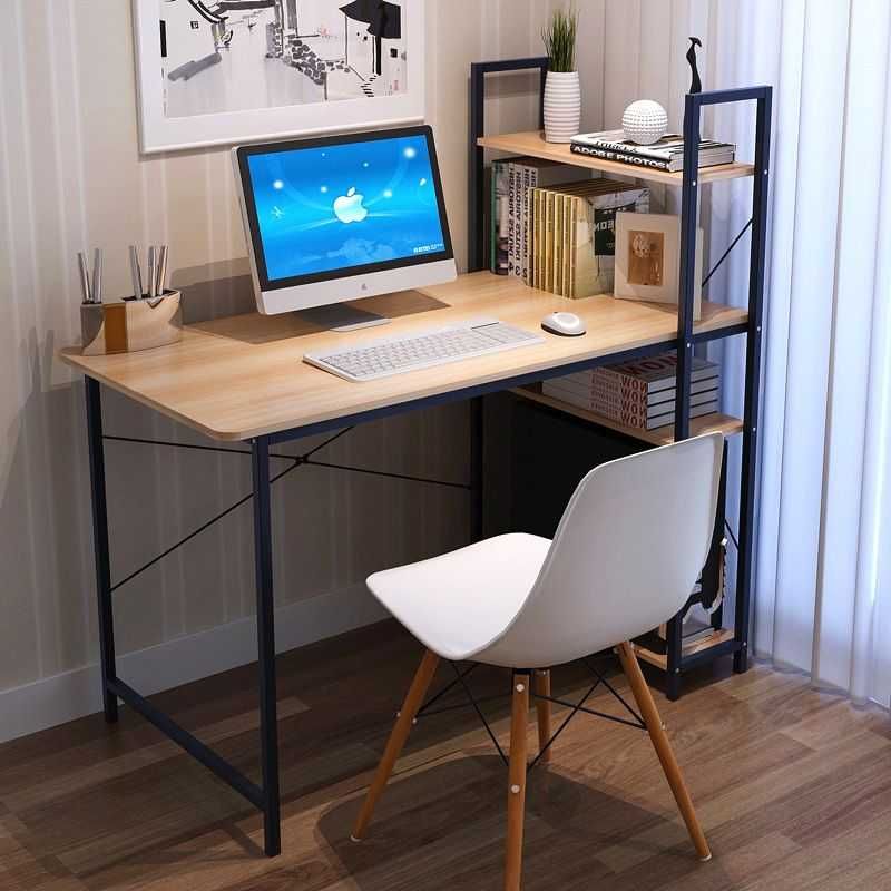 Офісний комп'ютерний стіл метал ДСП дерево в стилі Лофт