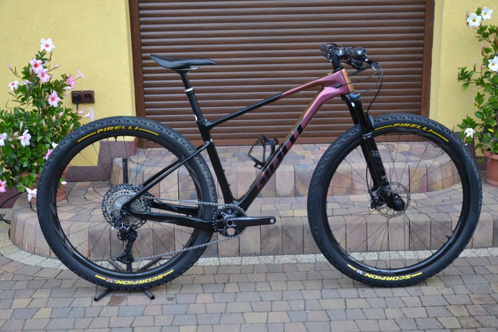 Giant XTC 1 full Deore XT 12s FOX SC koła karbon M 10,3kg bdb!