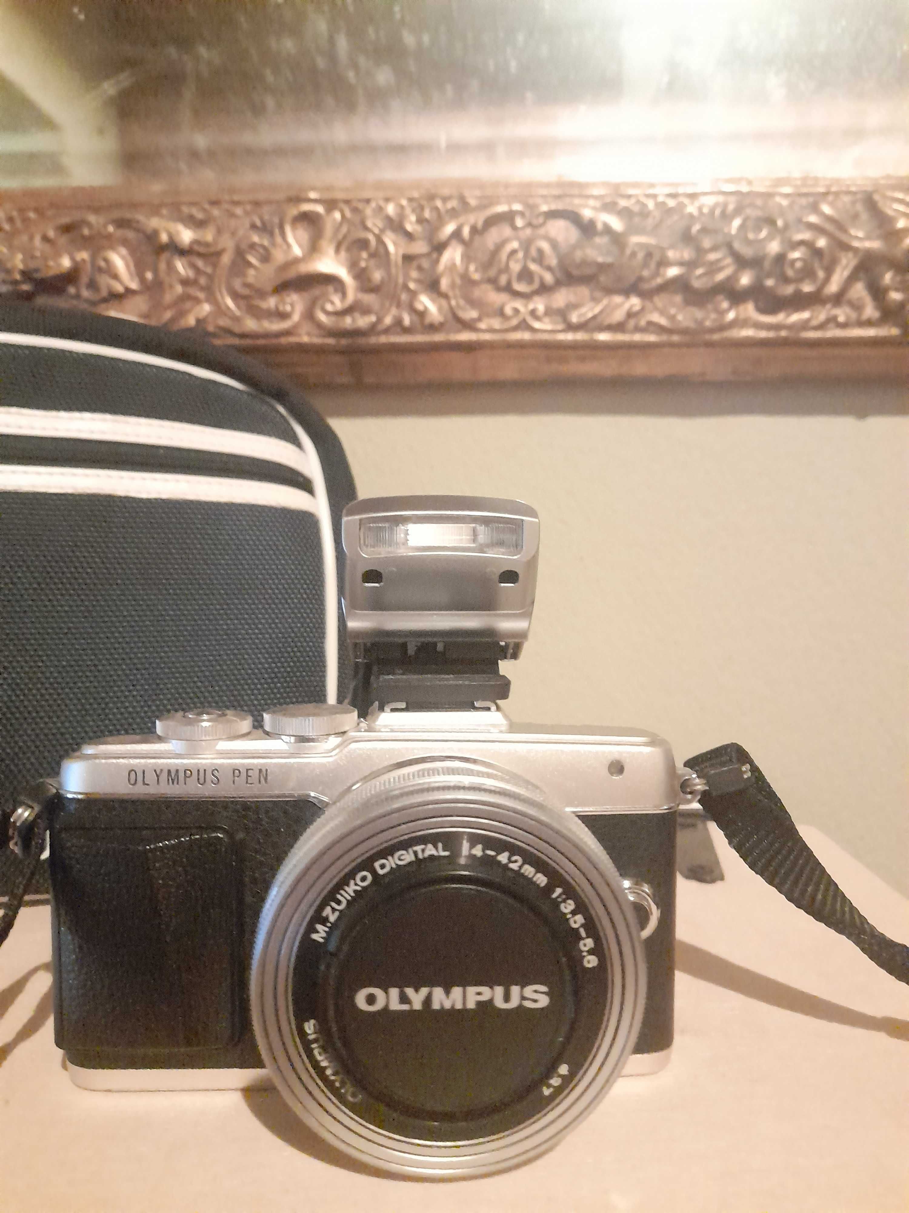 Máquina fotográfica Olympus pen