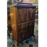 Mahoniowy pomocnik w stylu Biedermeier z 1870 rok