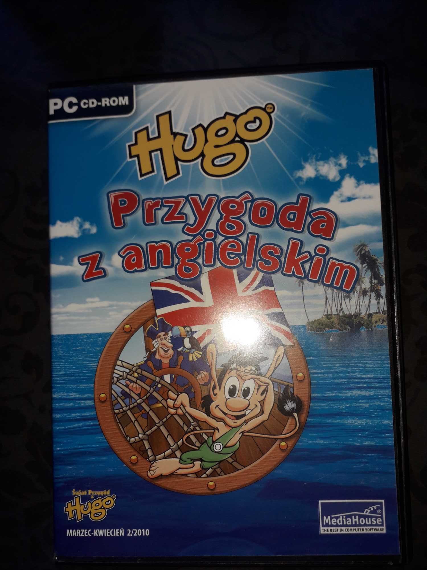 Hugo przygoda z angielskim PC cd-rom