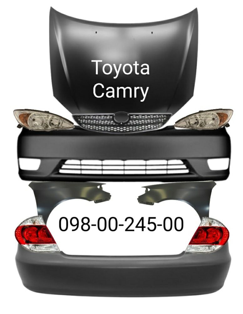 Бaмпер передний задний Toyota Camry