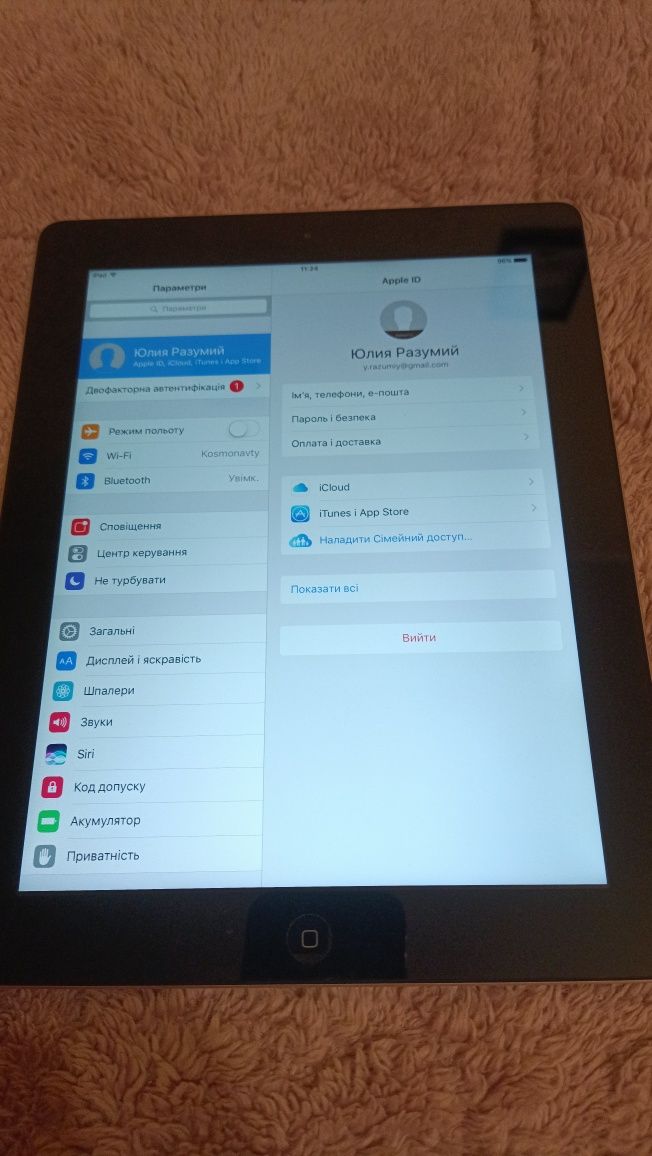 Планшет Apple iPad 4 A1458 16gb Black. Идеальное состояние ipad