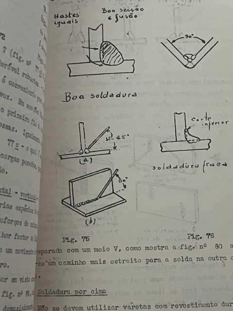 Livro antigo de Tecnologia mecanica - Soldadura