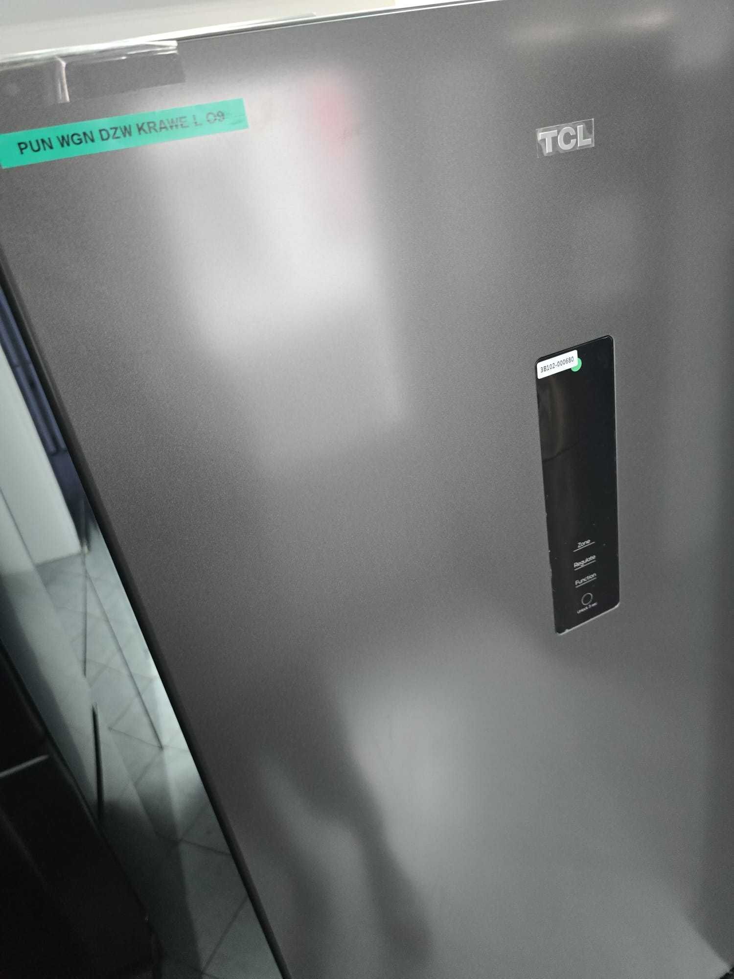 OUTLET nowa Lodówka TCL RP318BSC0 185 cm NoFrost gwar 2 lata O9