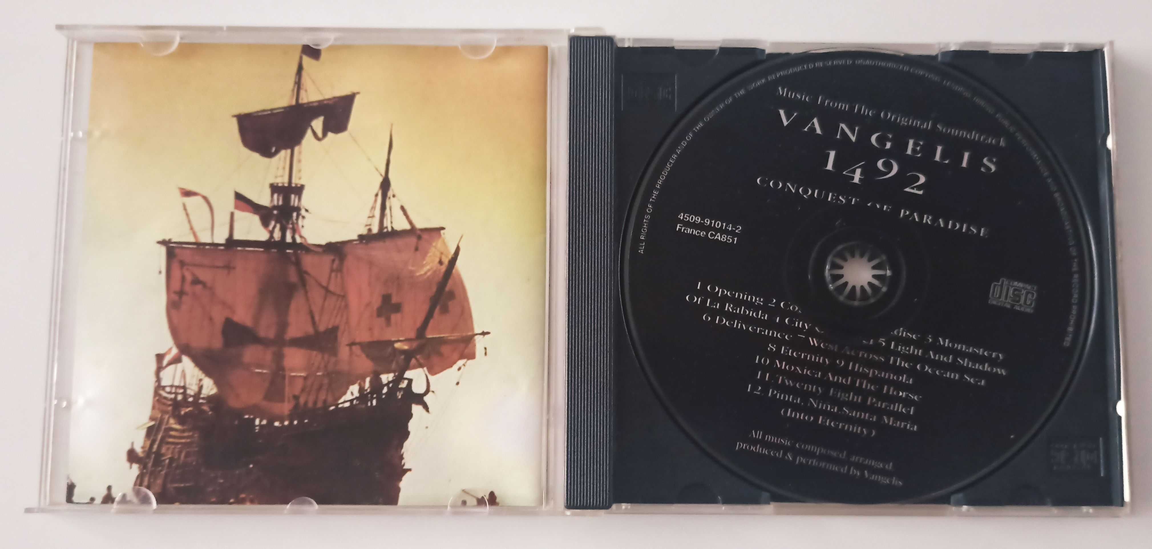 Vangelis 1492 Conquest of paradise music from the original soundtrack