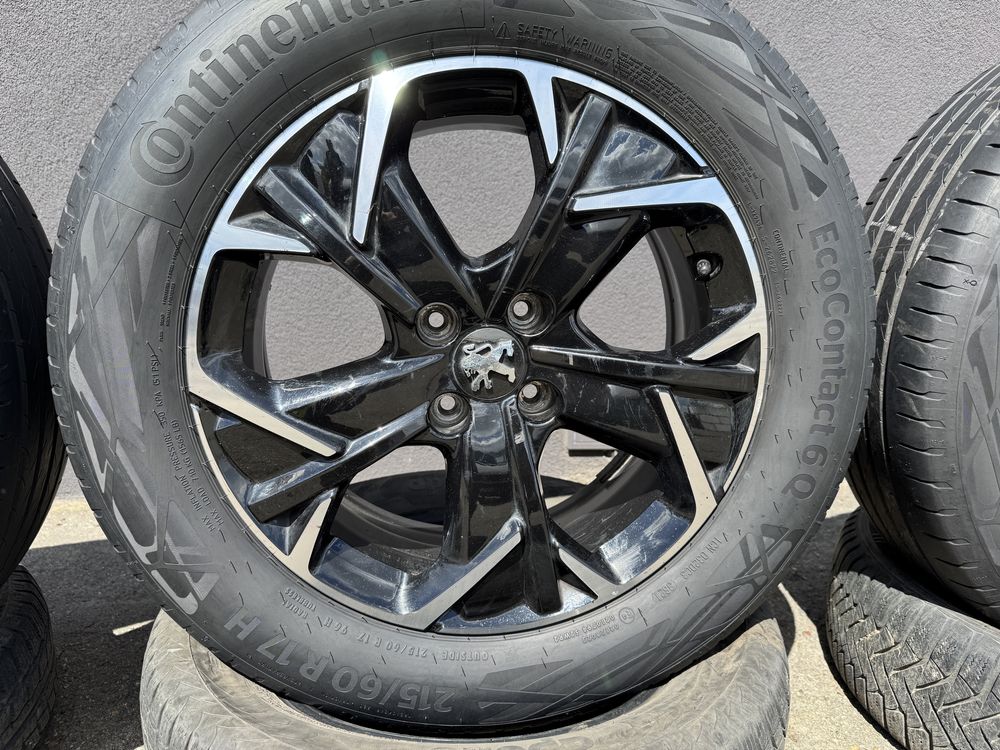 Alufelgi alufelga Peugeot Citroen 4x108 ET32 Continental 215/60 R17