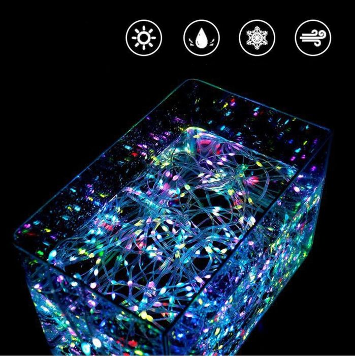 Светодиодная гирлянда 20 м,30 м,управление с телефона,пульта