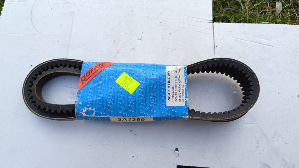 Pasek klinowy symbol 3A1250