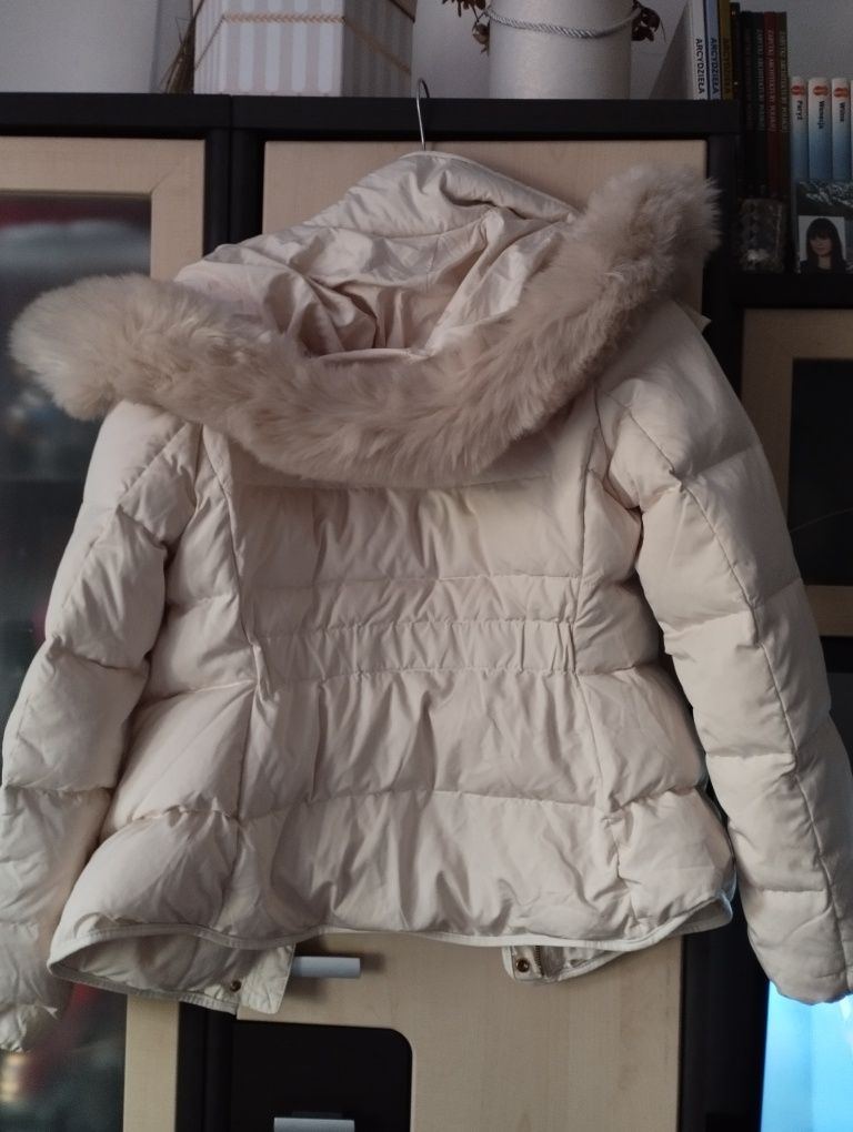 Puchowa kurtka zimowa Zara S/M