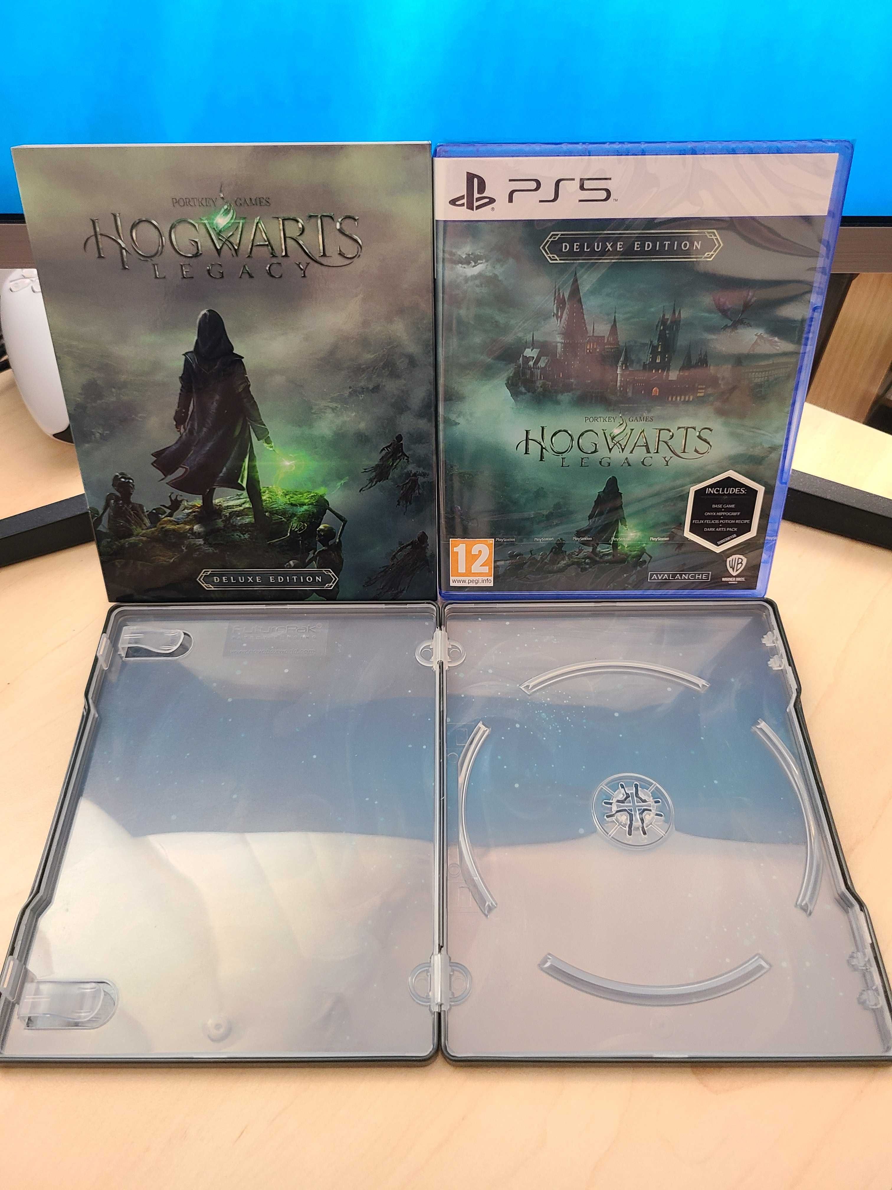 PS5 Hogwarts Legacy Steelbook Slip Cover Deluxe Edition (ULTRA RARE)