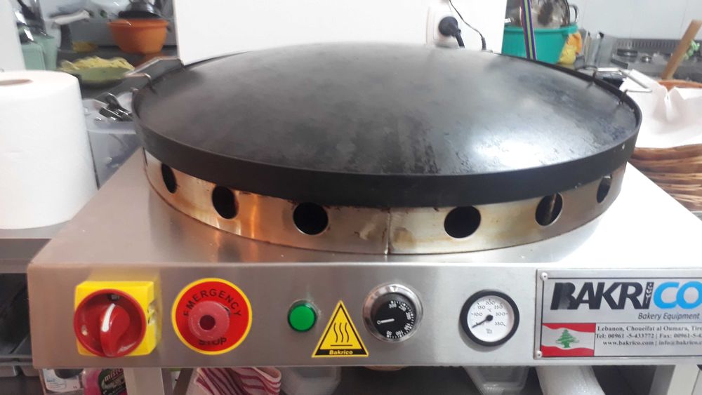 70c comercial Saj forno aberto embrulho de pão tortilha pita nan naan