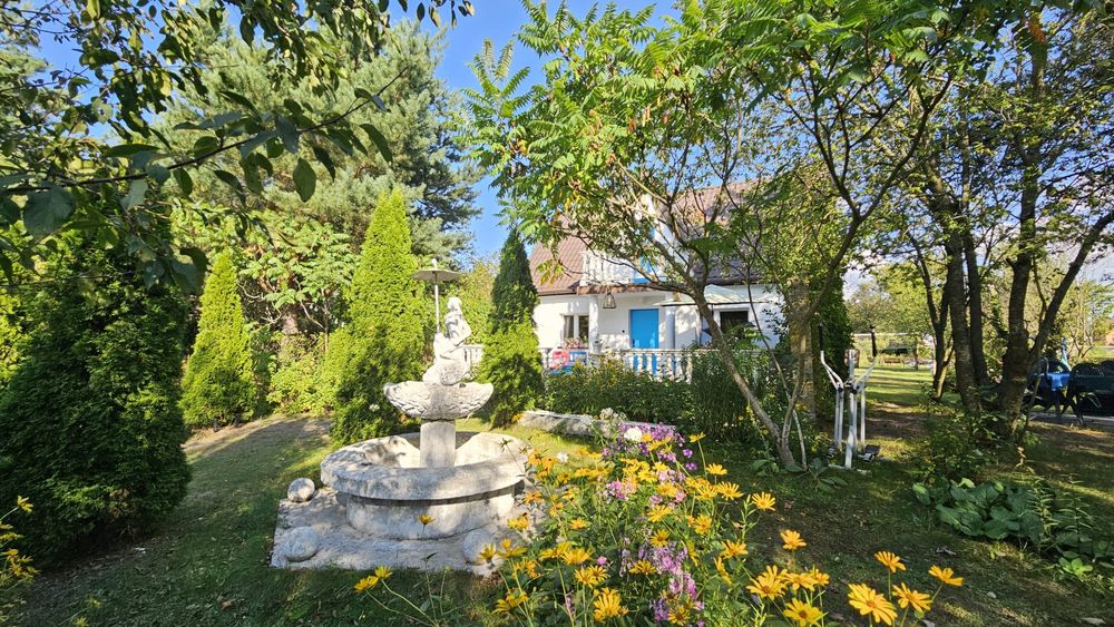 Dom letniskowy nad wodą rzeką z własną linią brzegową - Domek letnisk