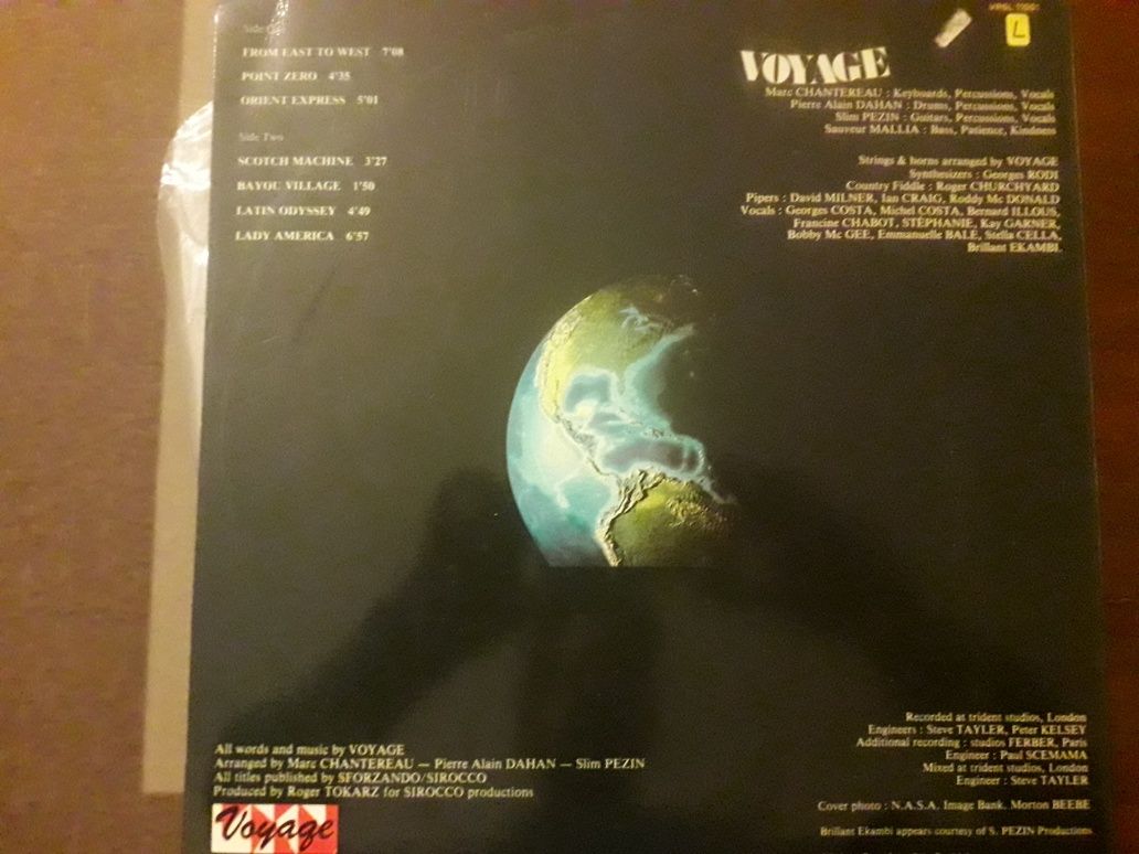 Voyage (vinil)