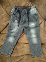 Утепленные джинсы PULEDRO для мальчика на 3-4 года (98-104 см)