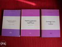 3 livros de medicina da Roche Farmacêutica