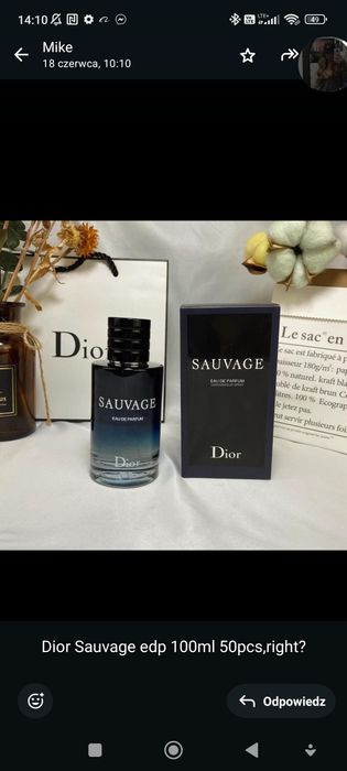 Dior savuage perfume