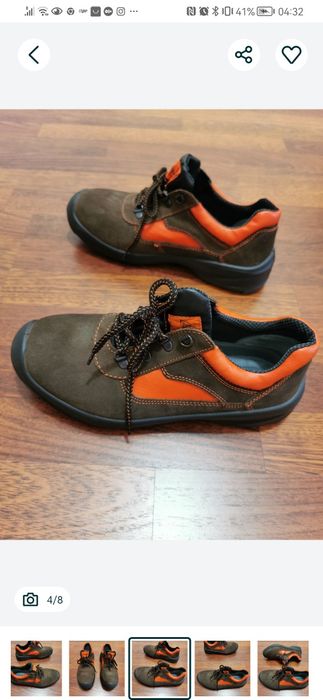 Skórzane Robocze Buty Męskie Łukpol Lekkie Wygodne