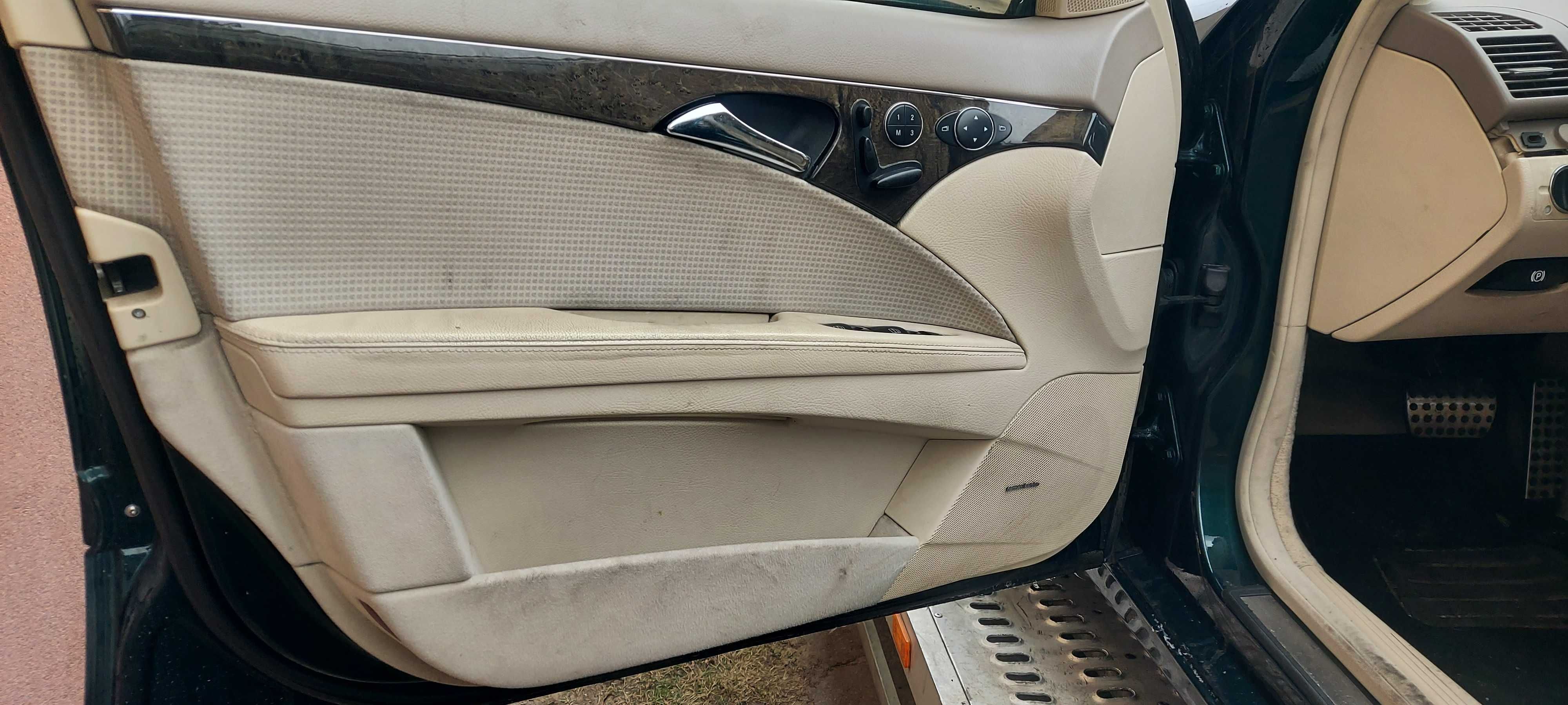 W211 Kombi Fotele półskóry podgrzewane pompowane masaże