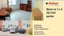 Lokale biurowe do wynajęcia - łączna powierzchnia 64,8m2