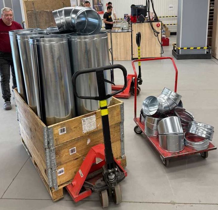 Теплоізоляція та окожушування трубопроводів. Вентиляційні системи