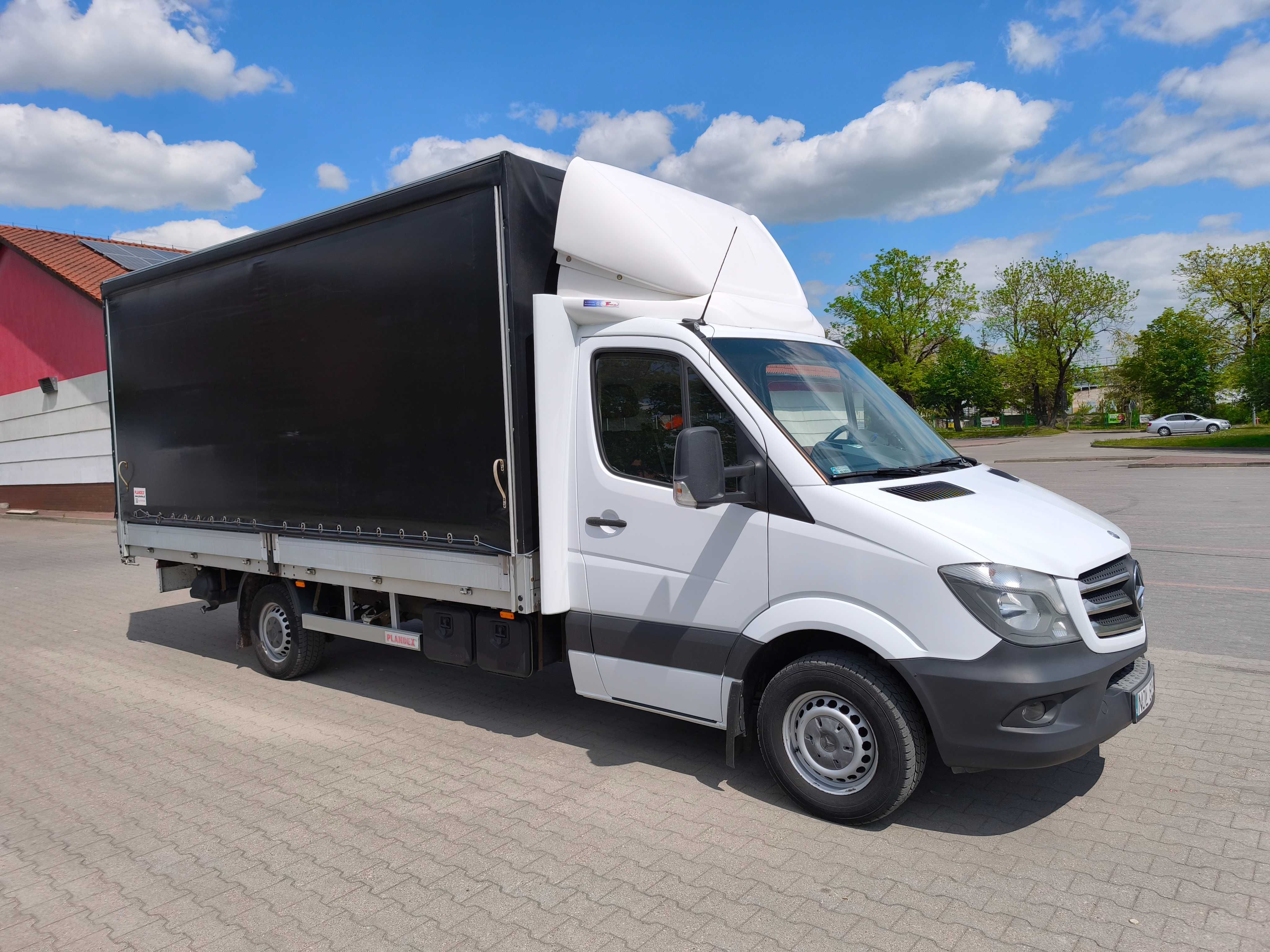 Mercedes Sprinter 316 Max Lift klima, Webasto -plandeka