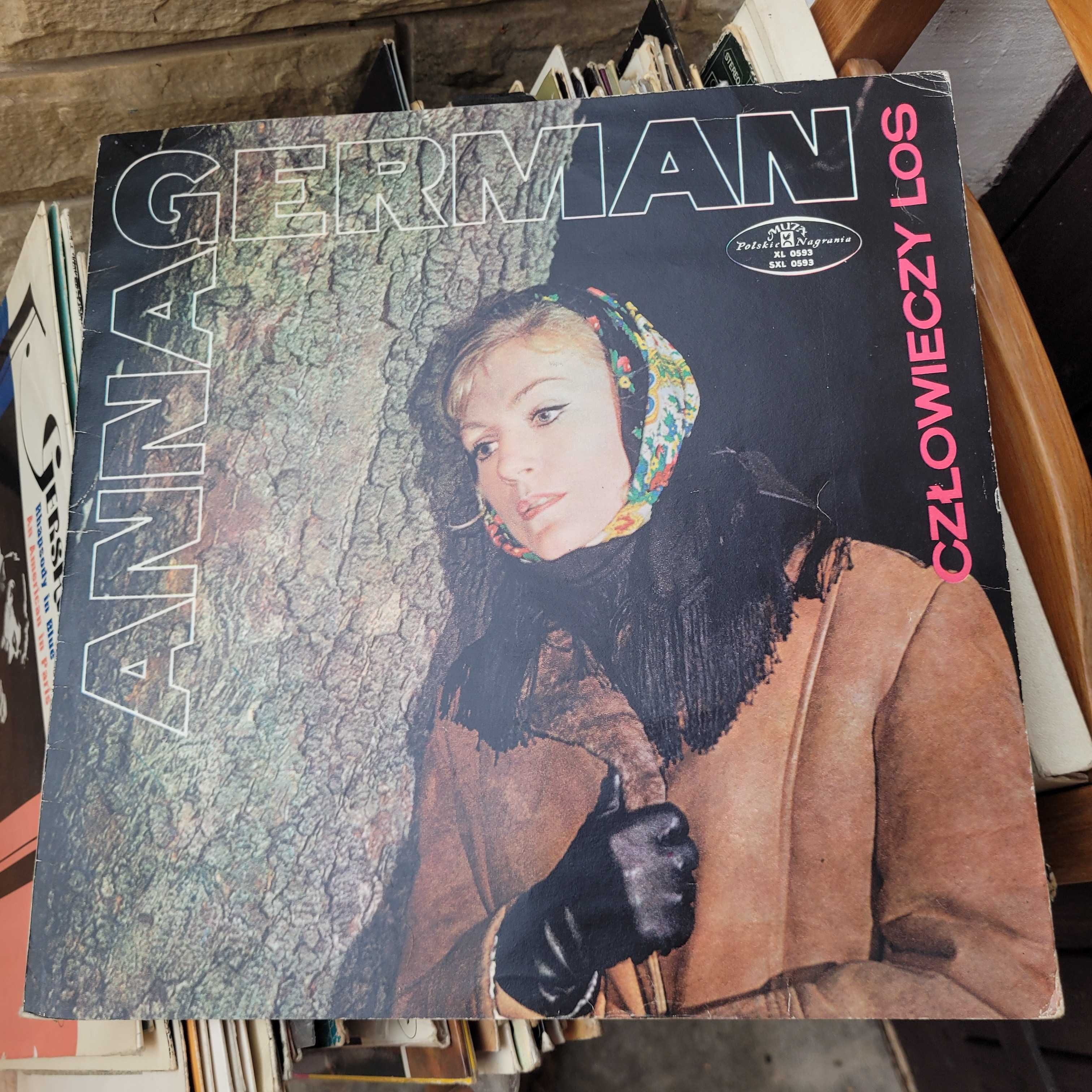 ANNA GERMAN - Człowieczy los, vinyl xl 0593