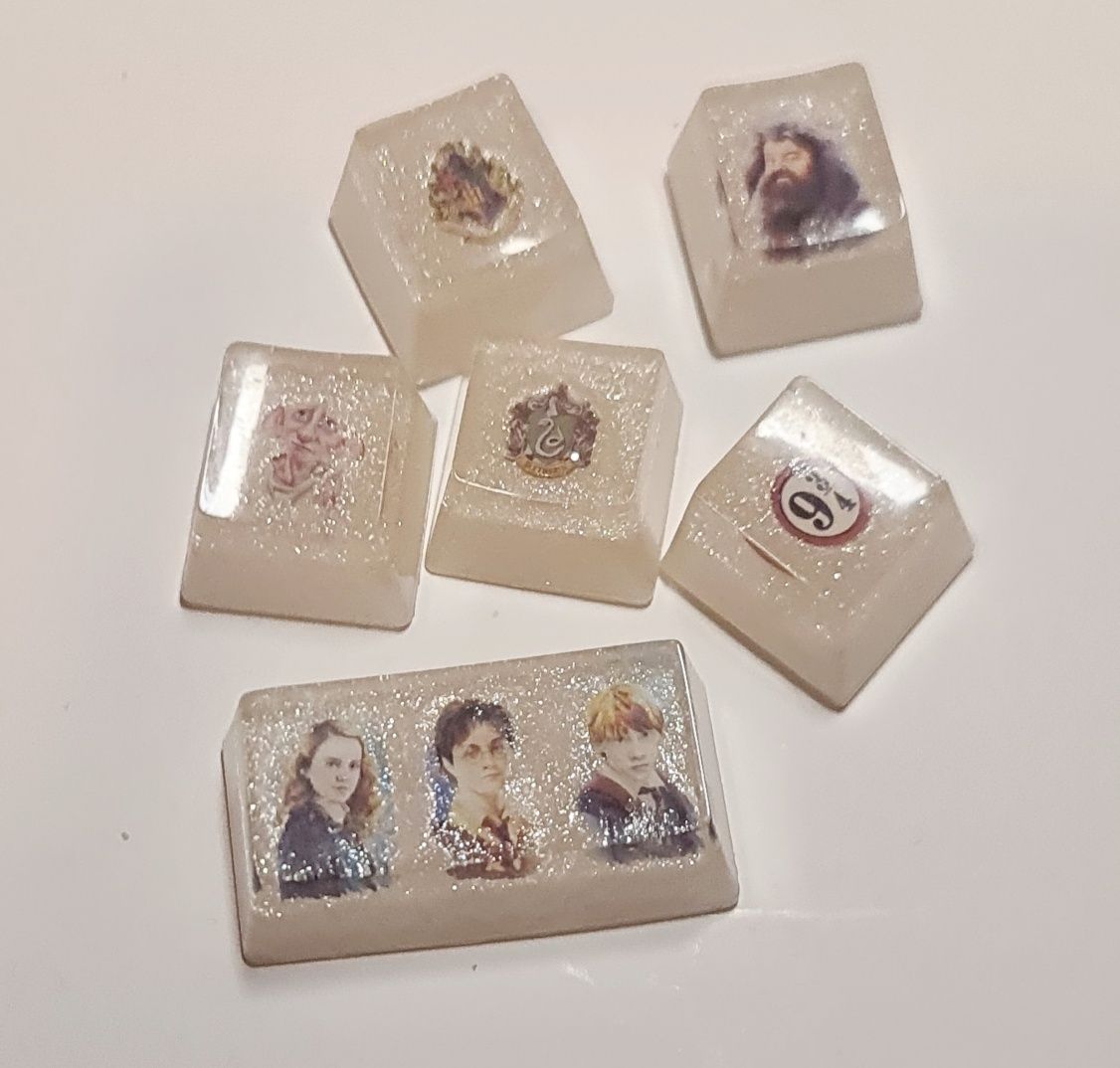 Klawisze do klawiatury mechanicznej/keycaps Harry Potter