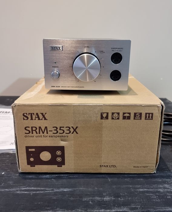 Stax SRM-353X твердотільний підсилювач для електростатичних навушників