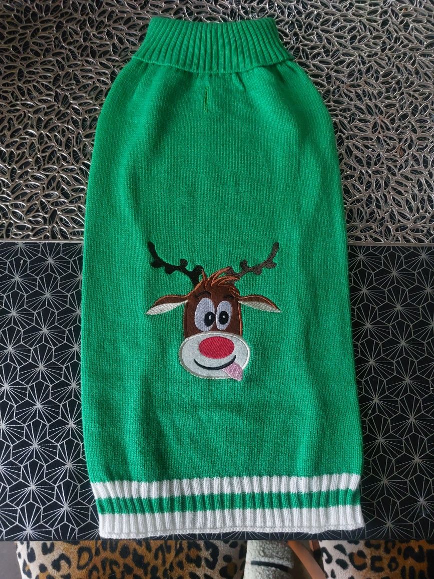 Świąteczny sweter dla psa, ubranko dla psa Nowe
