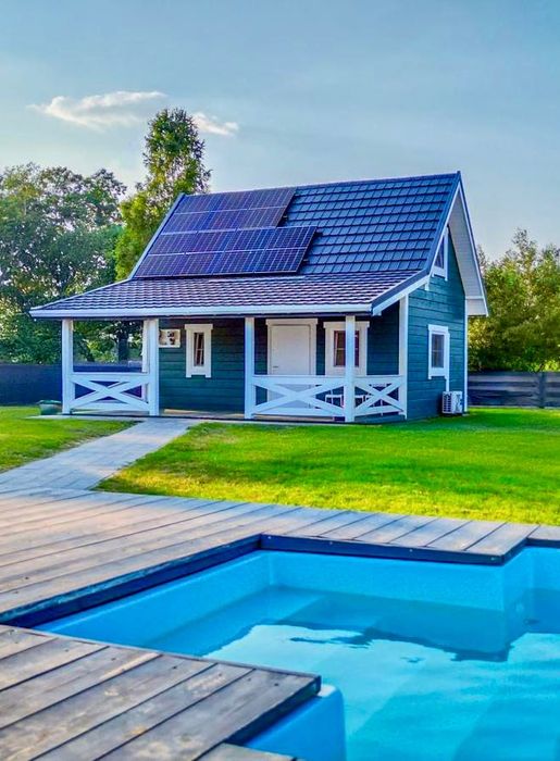 Kolorowemazury.pl 12 osób Mazury wynajem basen sauna balia Pilchy Roś