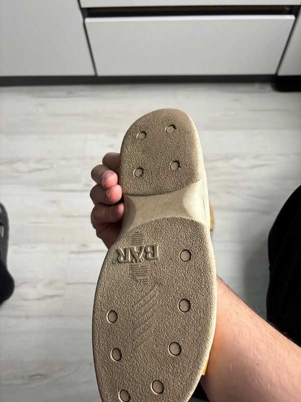Bar Germany sandały 39 skóra naturalna ala kroko musztardowe miękka wk