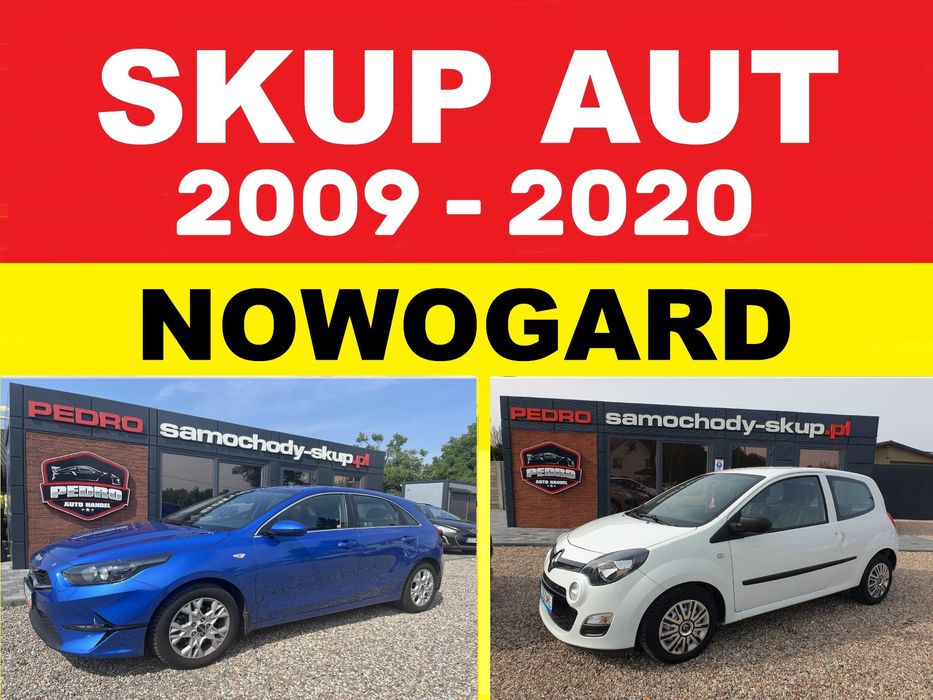 PEDRO – SKUP AUT NOWOGARD (2009r-2020r) - Sprawne lub do naprawy